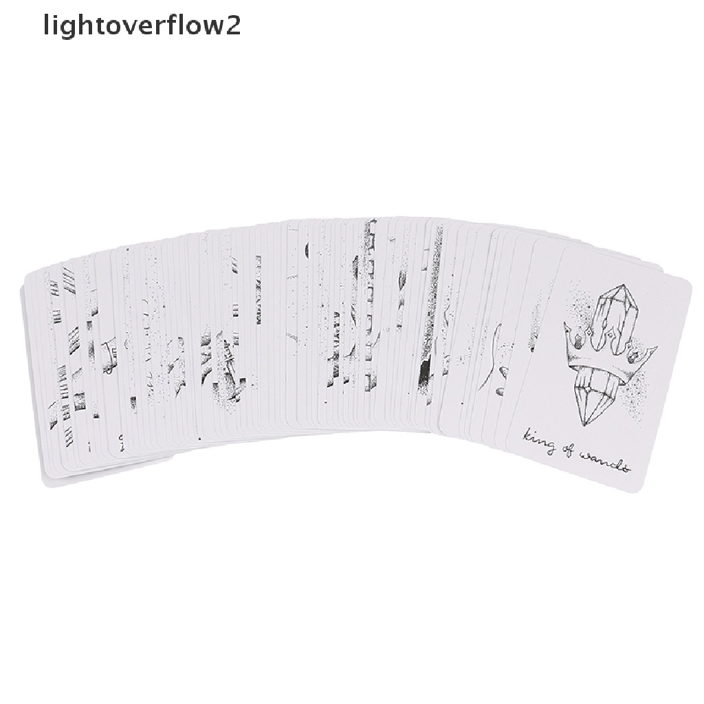 Lightoverflow2 Mainan Board Game Kartu Tarot Ramalan Bulan Untuk Keluarga / Pesta