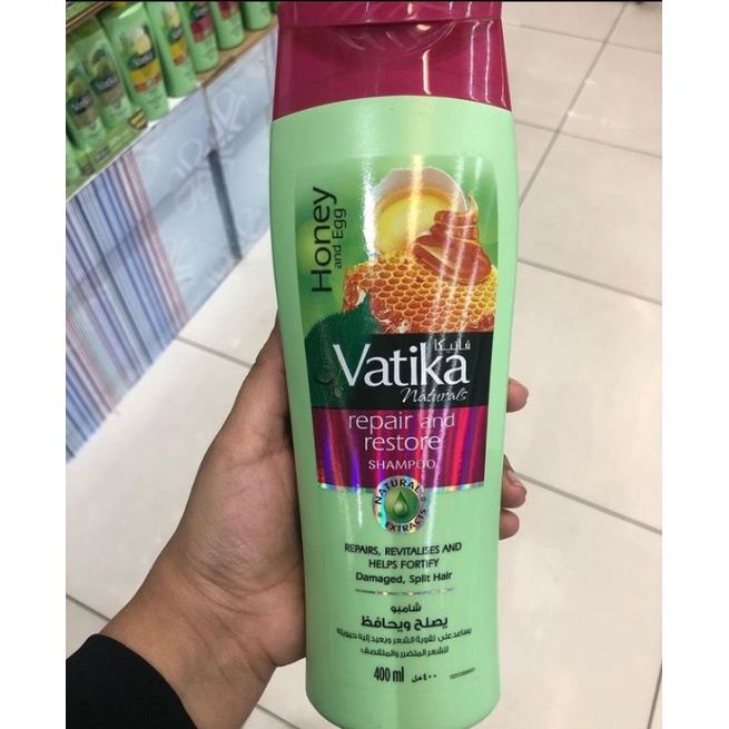 SHAMPO DABUR VATIKA 400 ML SHAMPOO IMPORT SAUDI ARABIA ORIGINAL DENGAN BERBAGAI VARIAN