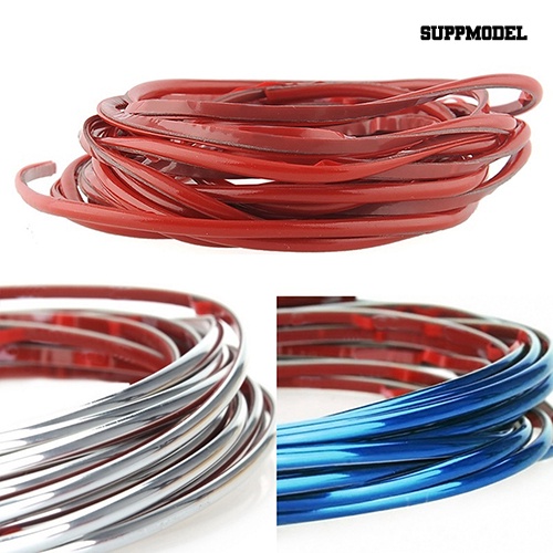 Sm - Stiker Motif Garis Bahan Resin Warna Terang Panjang 5m Untuk Body Mobil