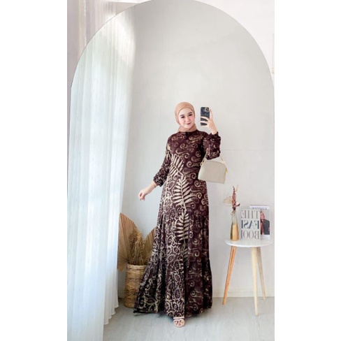 BISMILLAH GAMIS TWILL ORI PREMIUM / HOMEY DRESS / CANDI  MEKAR / TWILL GAMIS