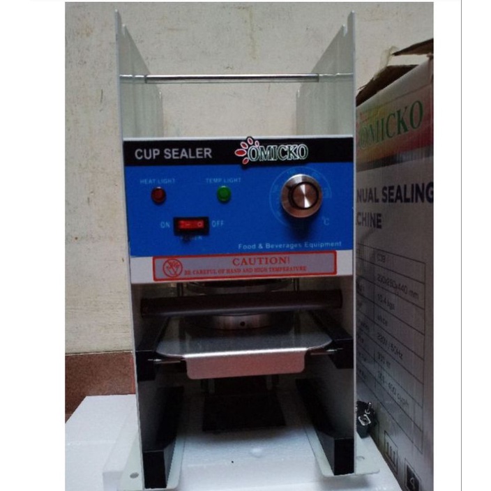 mesin press cup Sealer omicko C 39