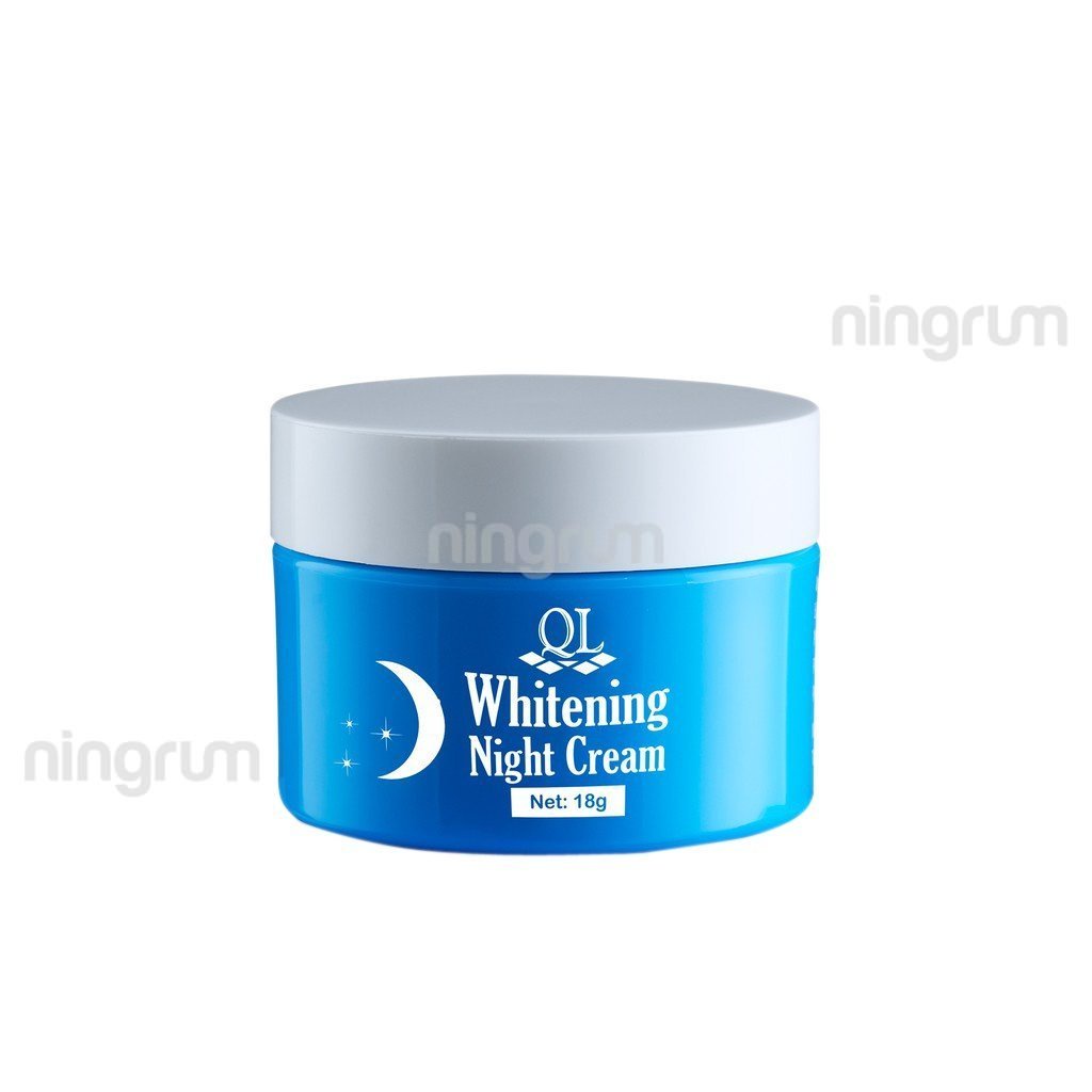 Ningrum QL Cosmetic Whitening Day Cream | Night Cream 20gr Pelembab Wajah Perawatan Wajah BPOM - 7004