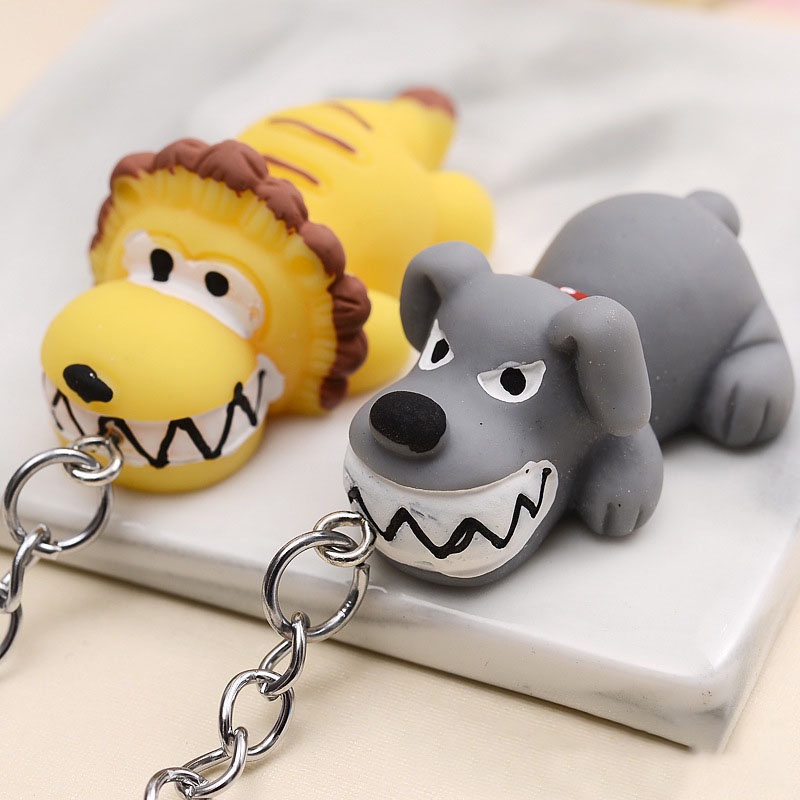 GANTUNGAN KUNCI ANIMAL KEYCHAIN HEWAN LUCU GANCI KARAKTER IMPORT (KIM)