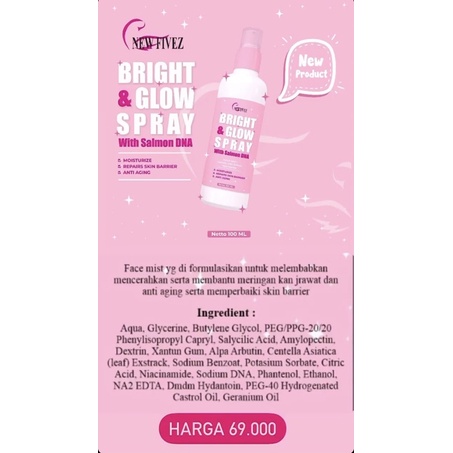 facemist DNA Salmon by New Fivez skincare