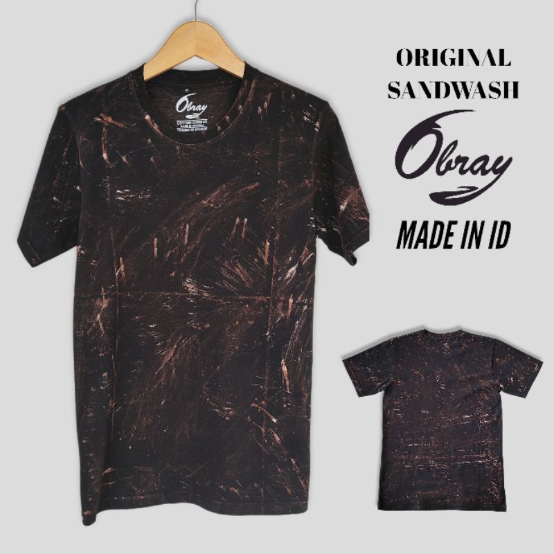 Kaos Distro Washing Combed 24s for OBRAY / Dewasa Pria Wanita Keren