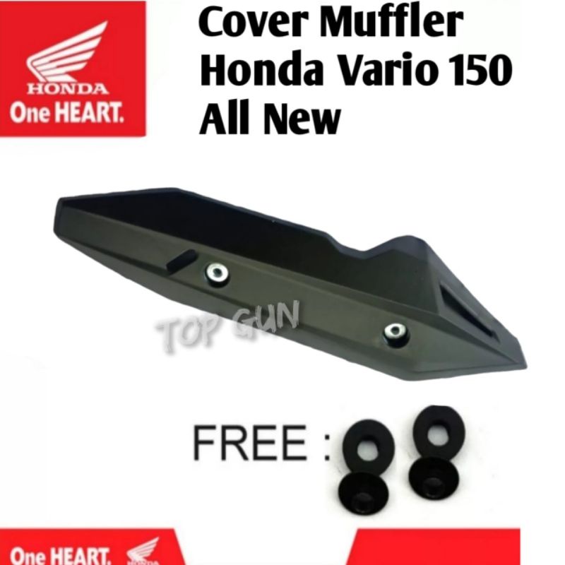 COVER TAMENG KNALPOT VARIO 150 NEW LED - COVER KNALPOT VARIO 125 NEW LED TUTUP KNALPOT VARIO 150