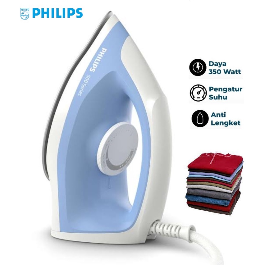 Jual Setrika Philips Dst Setrika Listrik Dry Iron Anti Lengket