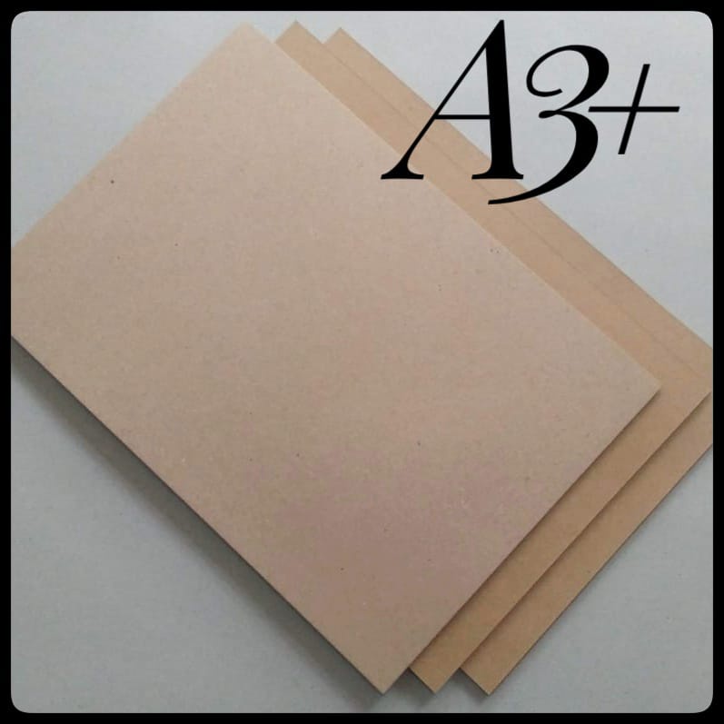 

KERTAS KRAFT / SAMSON 350 GR UK A3+ 32 CM X 48.3 CM ( ISI 50 LEMBAR )