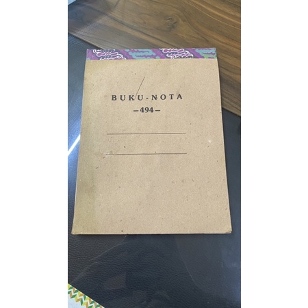 

buku nota tidak nembus