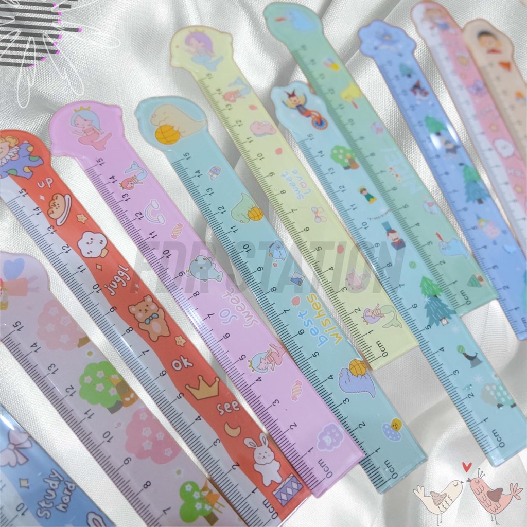 

Penggaris Karakter Mini 15cm (1pc)