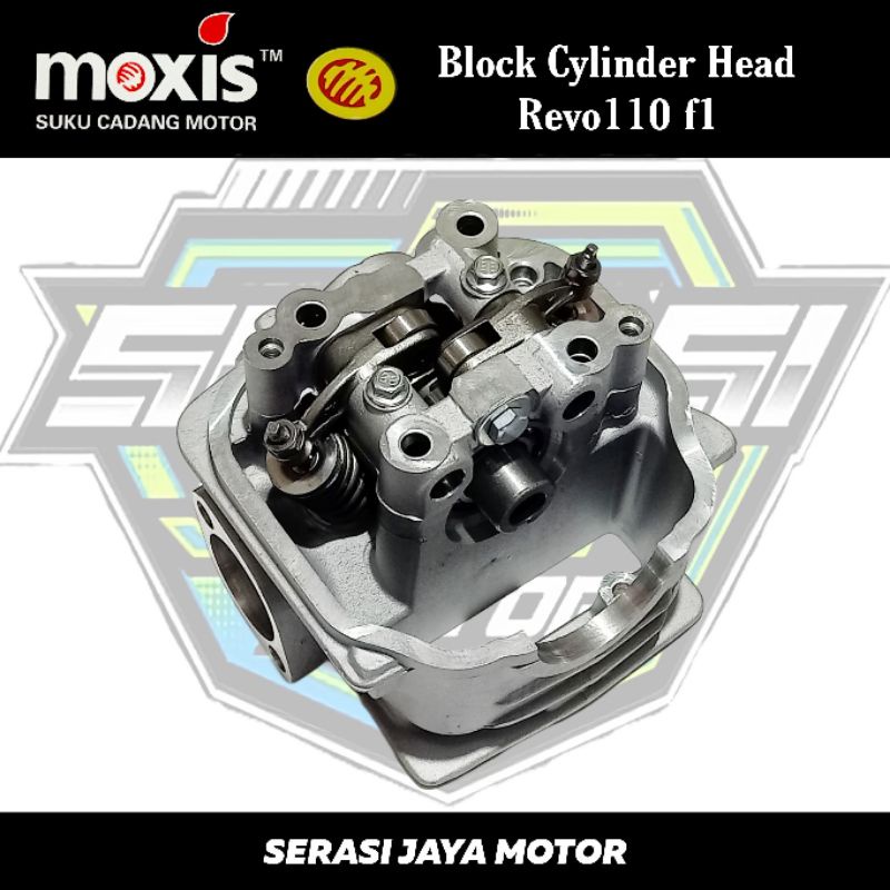 BLOK CYLINDER HEAD REVO110 F1 / CYLINDER HEAD REVO 110 F1 / BLOCK CYLINDER REVO110 F1