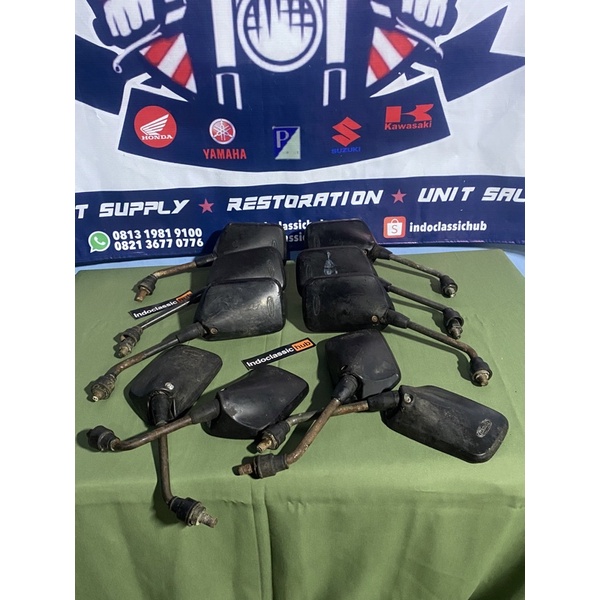 Kaca spion original 100% copotan motor honda astrea prima tiger lama  lawas honda win Honda Astrea p