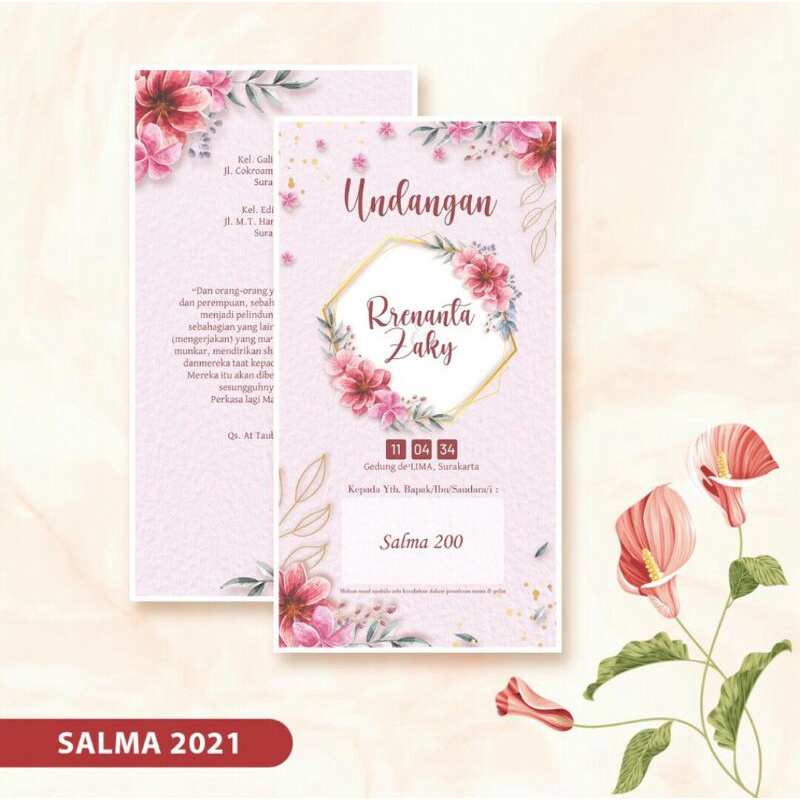 

UNDANGAN PERNIKAHAN SALMA 200