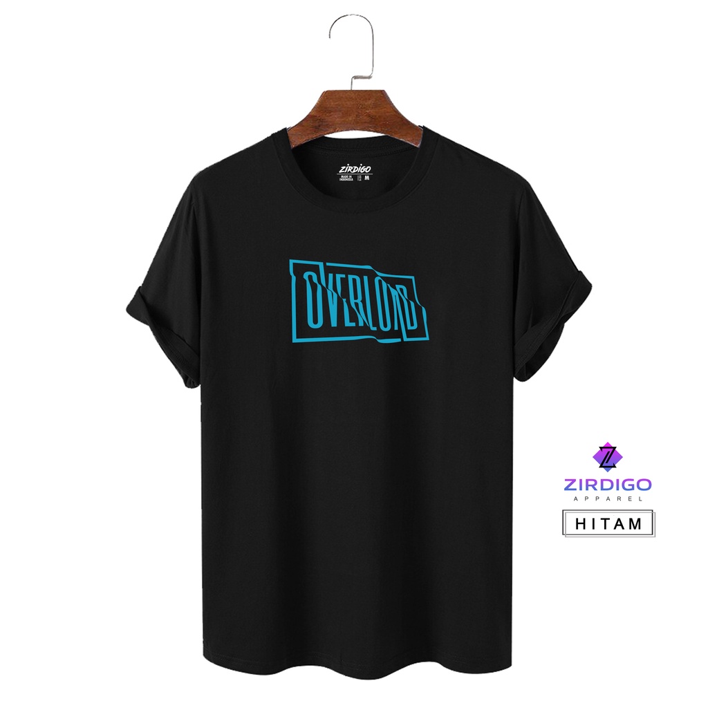 COD Baju Kaos Distro Overload Tosca Lengan Pendek Premium Quality Printing Kaos Murah Kaos Gambar Terlaris