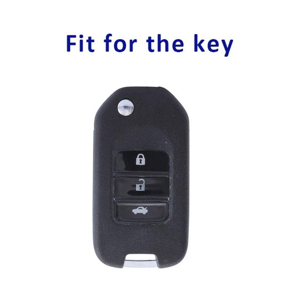 Top Remote Key Case Soft TPU Aksesoris Mobil Skin Key Fob Cover