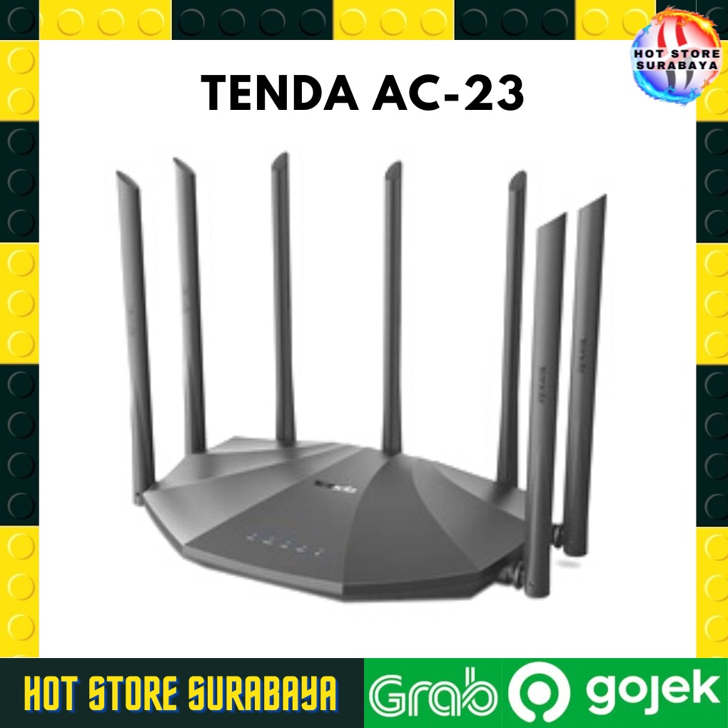 Tenda AC23 AC2100 Dual Band Gigabit WiFi Router AC-23 AC-2100 Original