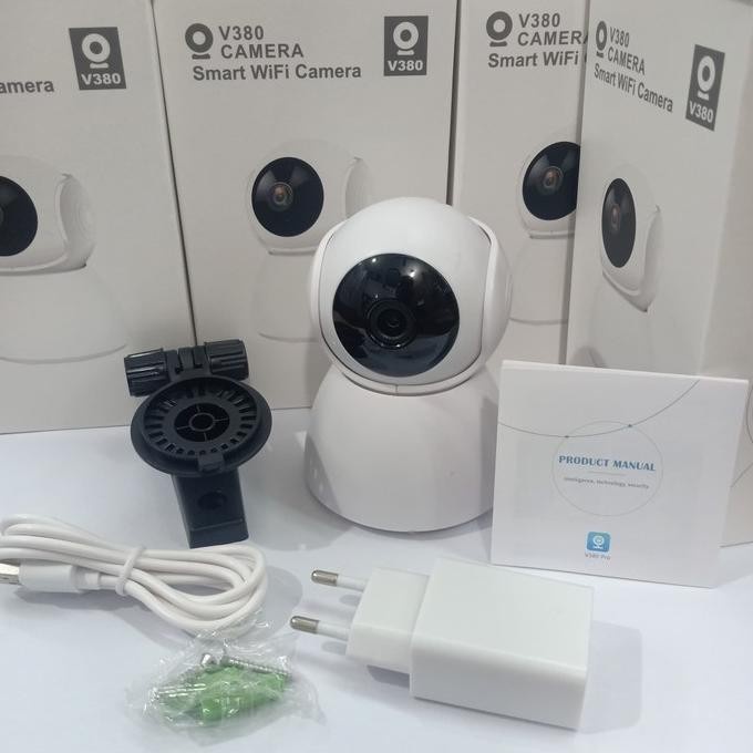 IP Camera Cctv Snowman V380  Wifi Q7s  1080 HD  Wireless 360° View Ip Cam