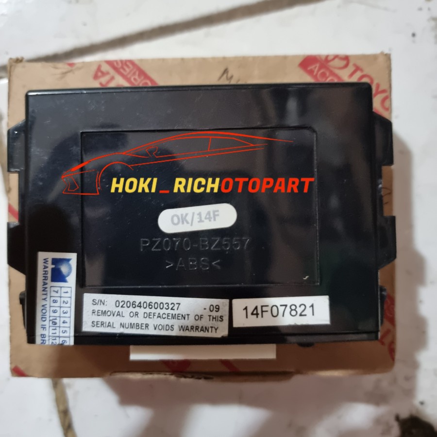 Modul ECU ALARM Toyota All New Avanza Original PZ070-BZ557