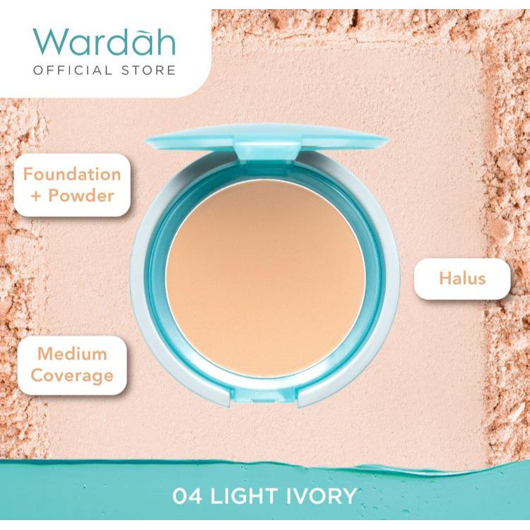 RUMAH CANTIK Wardah Everyday Luminous Two Way Cake 12 g - Bedak Dengan Hasil Matte Yang Halus Ringan Digunakan - COD RUMAHCANTIK354