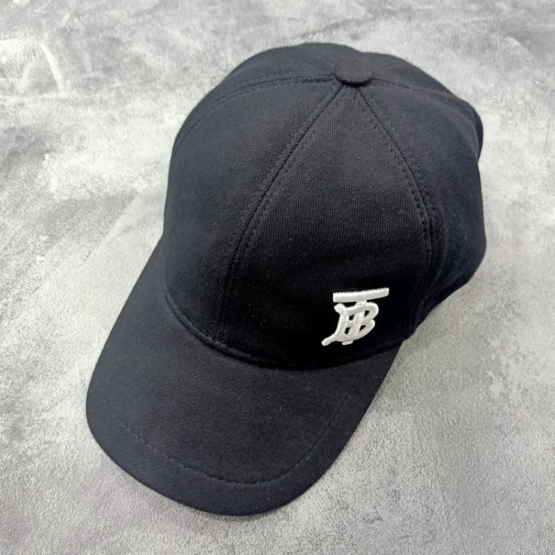 Topi Burberry TB Baseball Topi Premium impor