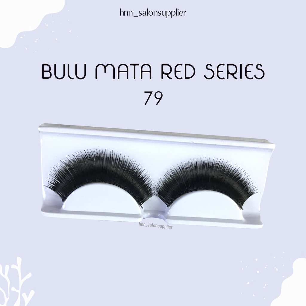 79 Bulu Mata Palsu Handmade Fake Eyelash Eye Lashes Lash Artifivial Belle Eyelashes