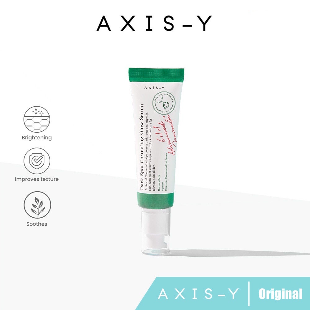 Axi//s---Y Dark Spot Correcting Glow Serum 50ml-Penghilang Flek Hitam Mencerahkan Kulit Brightening Serum Pencerah Wajah Perawatan Kecantikan Perlakuan