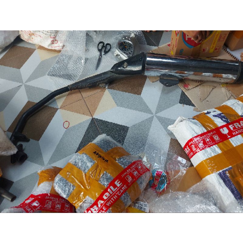 knalpot sonic original copotan