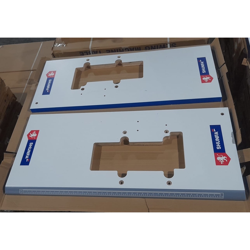 Papan Impor SHUNFA Meja Alas Mesin Jahit Overdeck / Kam Industri W500