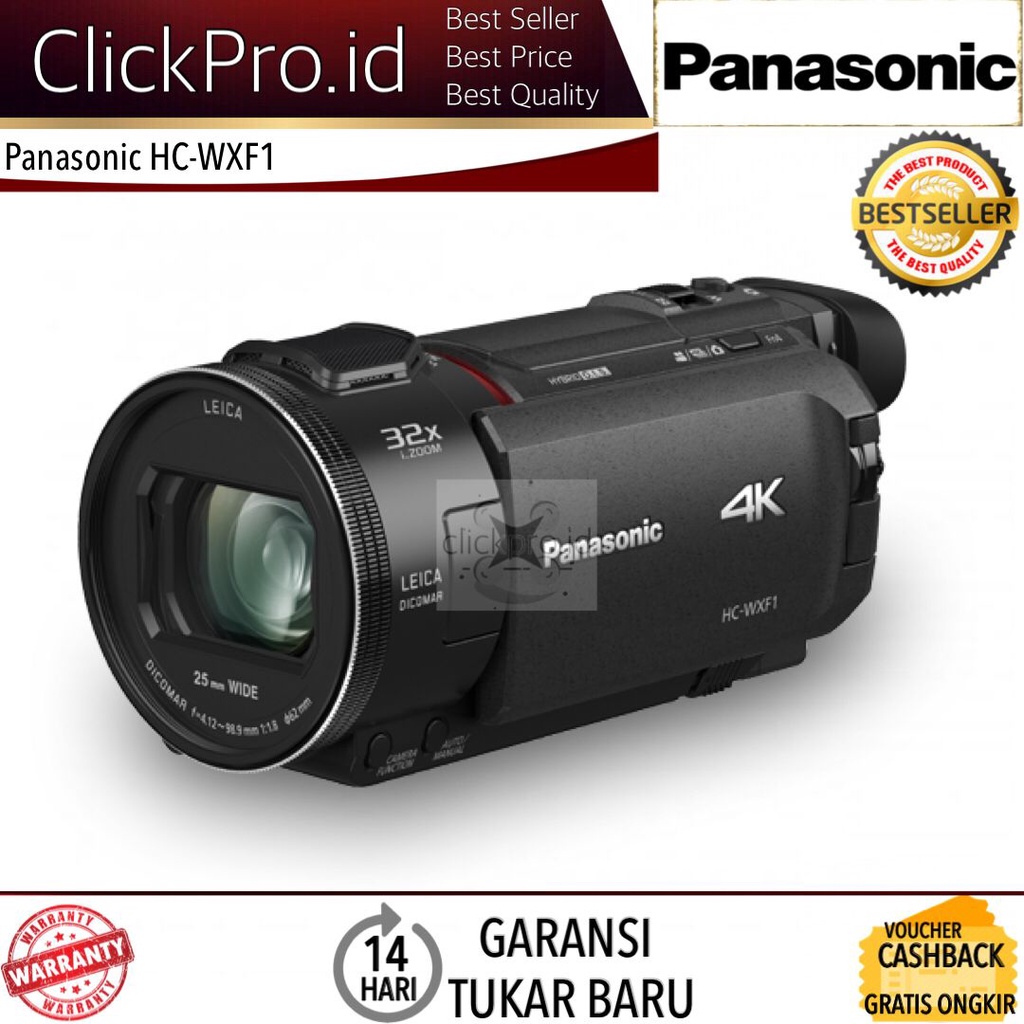 Panasonic HC-WXF1 UHD 4K Camcorder Handycam
