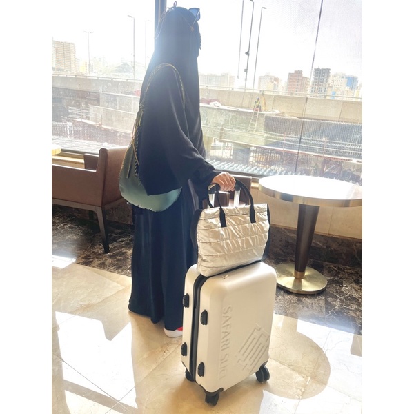 Mr.quilting top handle x strap/tas santai/tas belanja/tas lucu/tas kampus