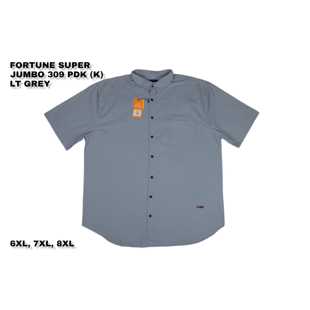 KEMEJA RETAMA FORTUNE 309 SUPER JUMBO LENGAN PENDEK