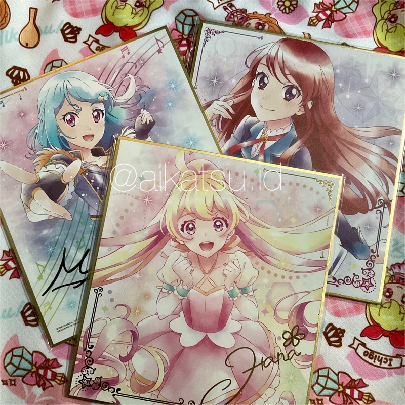 Official Aikatsu Shikishi Board