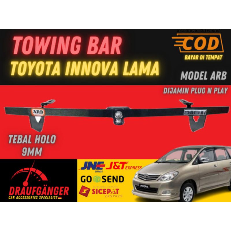 TOWING BAR INNOVA LAMA SPECIAL REQUEST DIJAMIN PNP BERKUALITAS