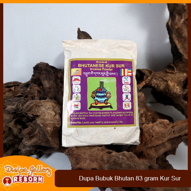 Dupa Hio Bubuk Powder Serbuk Bhutan Kur Sur 83 gr