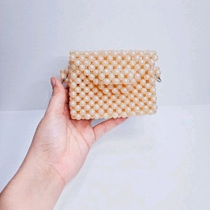 MAKNATALI CLARA WALLET / tas manik manik / beaded bag