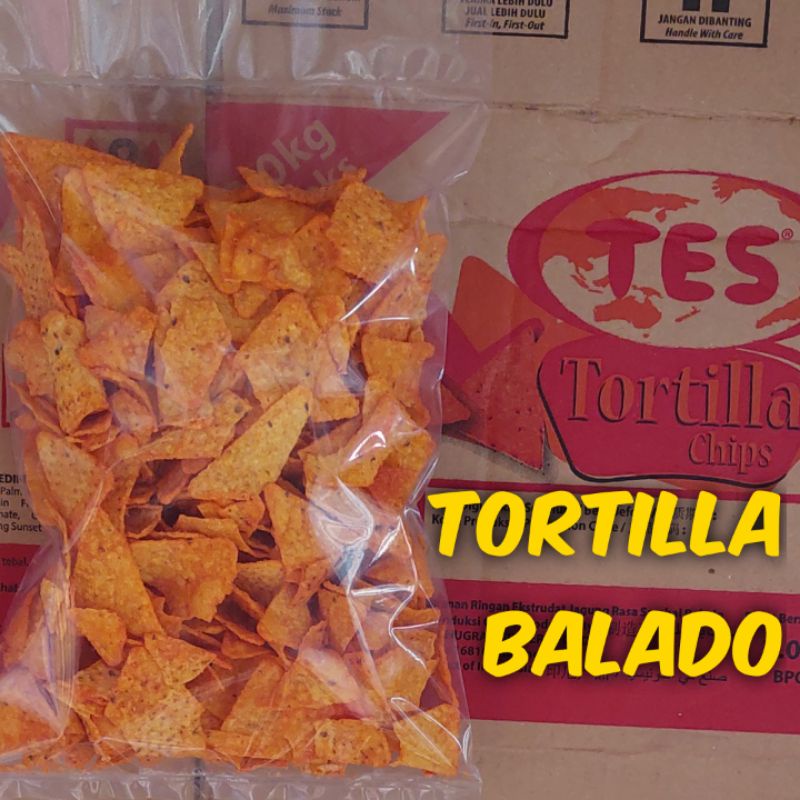 

Tortilla Balado , CAHAYA SNACK keripik jagung 170 gram