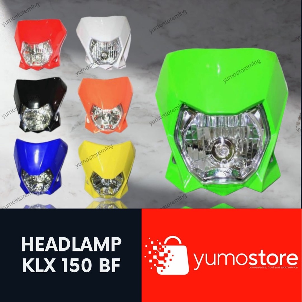 HEADLAMP HEAD LAMP TOTOK BATOK LAMPU DEPAN KLX 150 BF DTRACKER TRAIL