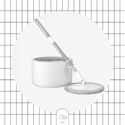 TIDYU Spin Mop White