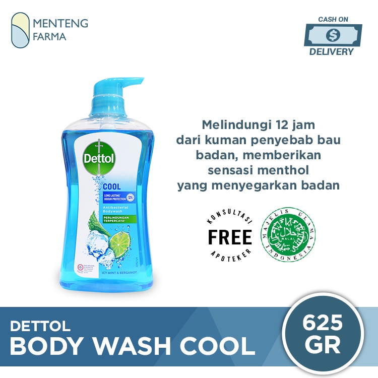 Sabun Mandi Cair Dettol ProFresh - Cool (625 Gram)