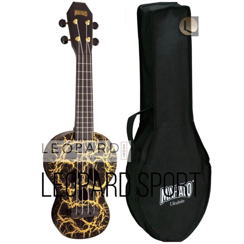Ukulele Mahalo Soprano Skull Black MC1SKBK / Ukulele mahalo black