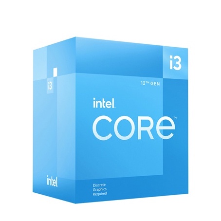 Processor Intel Core i3-12100F NON GPU prosesor i3 - 12100F - BOX