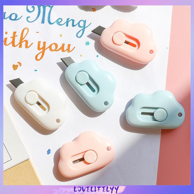 

Mini Cutter Cloud Shape Pisau Cutter Mini Lucu Untuk Parcel / Kantor / Sekolah -LOY