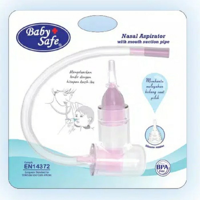 BABY SAFE Nasal Aspirator NAS01 NAS02 Alat Penyedot Ingus Bayi Babysafe