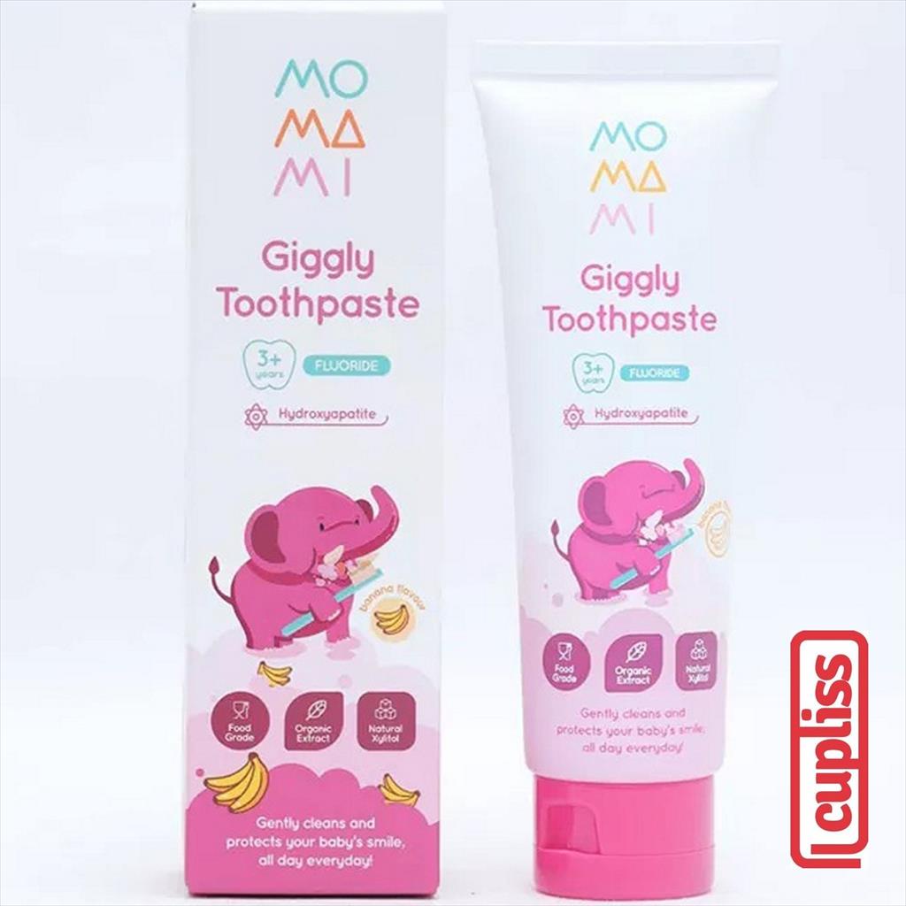 MoMaMi Giggly Toothpaste Banana 50gr 126768 Odol 50 gr