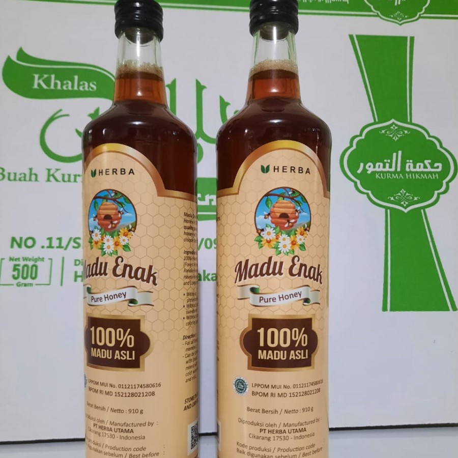 

madu enak pure honey 910 gr