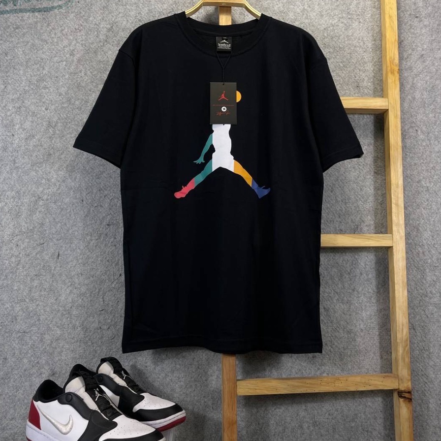 KAOS TSHIRT JORDAN RAINBOW 23 ITALY MIRROR FULLTAG