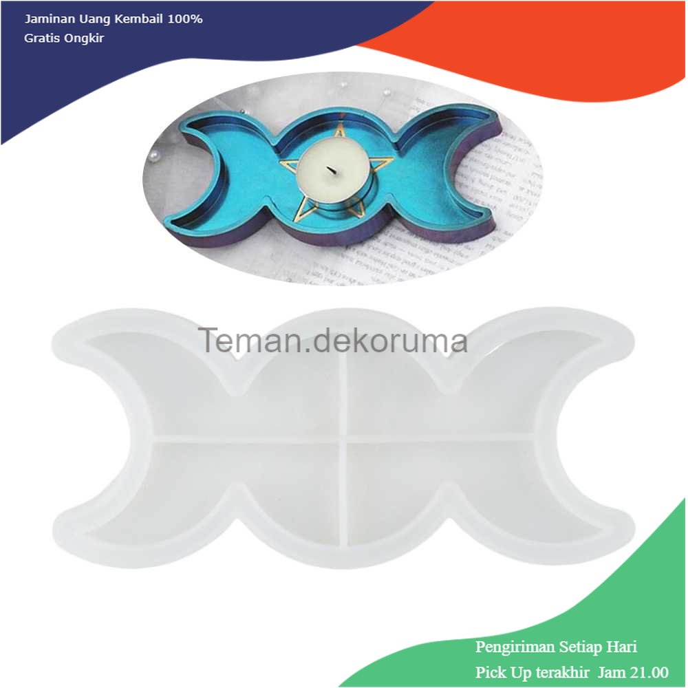 TD - PKK XIYOYO Cetakan Epoxy Resin Silikon Casting DIY Tray Handmade - SL16