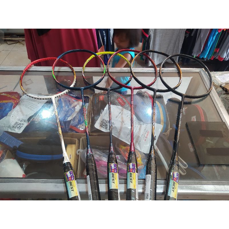 RAKET BADMINTON LINING G FORCE 9000 EXTRA STRONG ORIGINAL 35 LBS