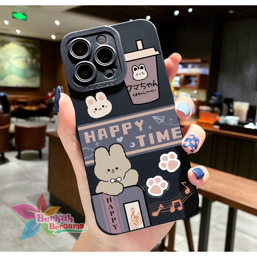 SS114 SOFTCASE TPU MOTIF KARTUN MILK TEA XIAOMI REDMI NOTE 2 3 5 6 7 8 9 10 11 12 PRO 12 4G 11S POCO M4 M3 BB7269