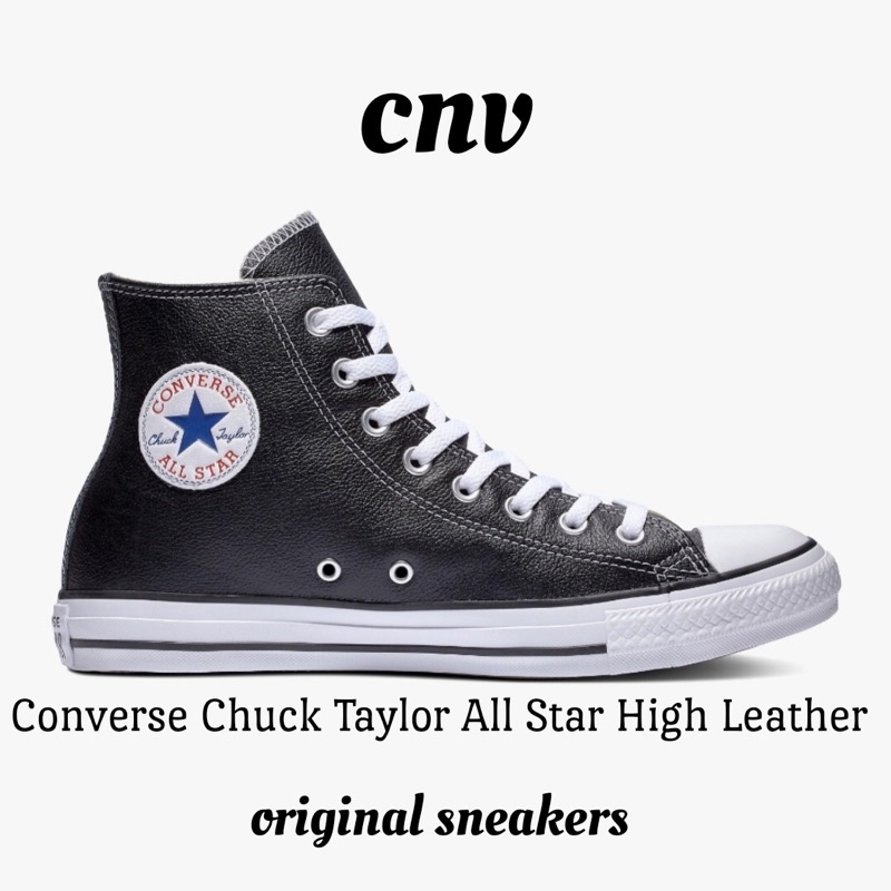 Converse CT AS High Black White Leather.